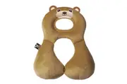 Benbat Total Support Headrest Head Neck Rest Travel Baby 1-4y Pillow f Car Bear