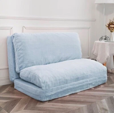N&V Folding Matress Sofa Bean Bag Bed, Foam Filling Folding Matress Sofa