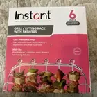 Instant Pot Vortex Official Grill and Lifting Rack with Skewers 6qt And 10 Qt