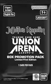 Union Arena Jujutsu Kaisen Limited First Edition Box Promotion Pack