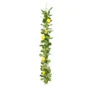 Artificial Leaf Garland Artificial Lemon Vine Faux Greenery Garland