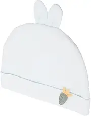 [HOMOBABE] Fetal Cap Newborn Girl Beanies Girl Hospital Hat Hospital Beanie for Bunny Ears Nursery Headwear Girl Beanie Hats Sky-Blue Cotton