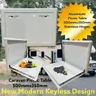 CARAVAN FOLDING PICNIC TABLE FOR JAYCO SWAN EAGLE HAWK DOVE CAMPER TRAILER WHITE