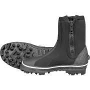 Mirage Rockhopper Boots with Rubber Coated Steel Spikes and Storage Bag Black/Gr