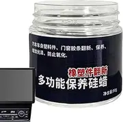 Car Detailing Wax Paste - Car Interior Care Repairing Wax Lubricants | Prevent Cracking, Versatile Maintenance Supplies for Rubber Products, Door Rubber Strips