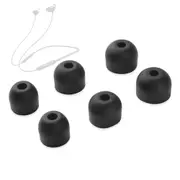 6pcs Soft Silicone Ear Tips for Edifier W200bt Plus, W200bt Neck Mounted Earphone
