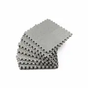 EVA Foam Mat Gym Floor Play Mats Interlocking Tiles 60X60cm Grey