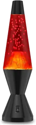 Volcano Lamp, LED Night Light with Realistic Volcanic Eruption, Battery Powered