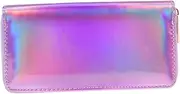 [CONGARTENO] Elegant Women's Clutch Bag Long Sparkling Sequins Wallet Zipper Coin Pocket Compact Purse for Id Cash for Mother's Day