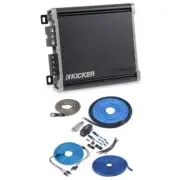 Kicker CXA800.1 800W RMS Class-D Monoblock Amplifier with Amp Kit