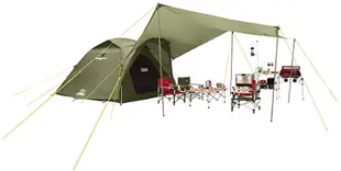 日本Amazon限定色Coleman戶外露營野餐旅遊科勒曼4-6人用帳篷 寬圓頂IV 300帳篷日本代購平行輸入