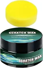 Auto Scratch Remover - Car Paint Scratch Repair | 100g Detailing Restoring Paste Remover Polisher Cleaner with Sponge for Automotive