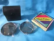 2 Foto Source 58mm CPL Filters (new) & 1 Walz Close-up +1 Filter (new old stock)