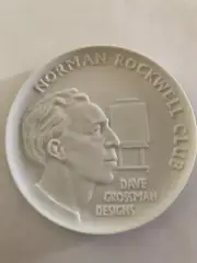 Dave Grossman Designs Norman Rockwell - Club Membership Plaque 1981