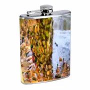 Ducks Em4 8oz Stainless Steel Flask Drinking Whiskey Liquor