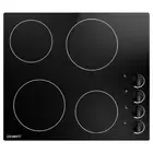 Devanti Ceramic Cooktop 60cm Electric Kitchen Burner Cooker 4 Zone Knobs Control