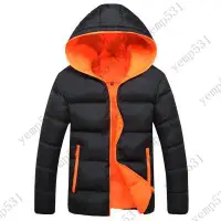 在飛比找蝦皮購物優惠-Men's cotton-padded jacket wit