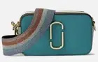 Marc Jacobs New Snapshot Camara Bag Harbor Blue Crossbody - retails for $325