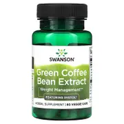 Swanson, Green Coffee Bean Extract, 60 Veggie Caps (200 mg per Cap)