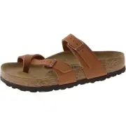 Birkenstock Womens Mayari Brown Toe Loop Footbed Sandals Shoes 36 BHFO 2117