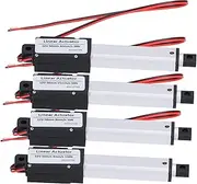 OKJHFD Efficient and Quiet Linear Actuator,50mm Stroke DC 12V Low Noise Internal Limit Switch Mini Linear Motion Actuator for Automotive and Industrial Applications