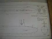 USS THRESHER SSN 593 sub ship plan