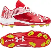UNDER ARMOUR DECEPTION LOW DT BASEBALL CLEATS MEN'S 13 RED
