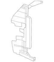 Genuine Nissan Air Guide 21499-9KM1A (for: Nissan)