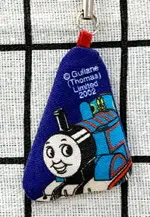 【震撼精品百貨】湯瑪士小火車 THOMAS & FRIENDS 湯瑪士手機吊飾/螢幕擦-深藍#05049 震撼日式精品百貨