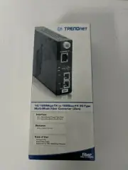 TRENDNET FIBER TFC-110MSC MULTI-MODE FIBER CONVERTER (2km)