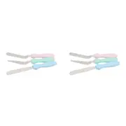6pc Wiltshire Pastel Cake Decorating Pallete Smoothing Stainless Steel Knife Set