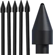 thexxa Galaxy Tab Pen Tips 5pcs for Samsung Galaxy Tab s9 s8 s7 s6 lite OEM Stylus Pen Felt Nib,s Pen Nibs Replacement (Black) (S7)