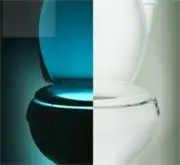 IllumiBowl Motion Activated 8 Color Bathroom Toilet Bowl Night Light