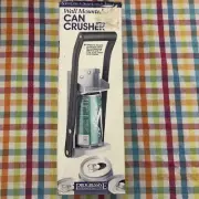 EASY CAN CRUSHER Heavy Duty 12oz Pull Aluminum Soda Beer Recycling