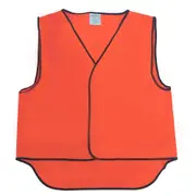 Safecorp Hi-Vis Safety Reflective High Visability Vest PPE Workwear Day Orange