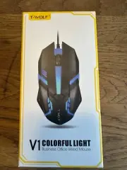 T-Wolf Model V1 Optical Stylish Mouse Colorful Light