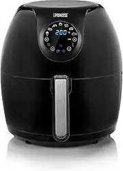 [Princess] 182050 Digital Family Air Fryer 5.2L, Plastic, 1800 W, 5.2 liters, Black