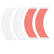 Walker Red Liner Sensi-Tak Tape CC Contour Tape 108 Pc for Wig,Toupee Hairpiece