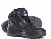 Mongrel Zipsider Work Boots Steel Cap Men Women Unisex Safety Shoes 261020 Black