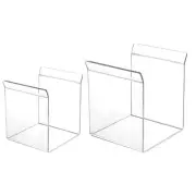 Bag Holder Baggy Rack Acrylic Holder for Prep Bag Storage Bag Stand