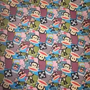 Paul Frank 36x 44 inch material Julius new fabric 1 Yard!! Skull