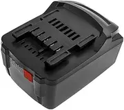 Replacement Battery for Metabo ULA 14.4-18, ULA 14.4-18 LED, W 18 LTX 115, W 18 LTX 125, W 18 LTX 125 Quick, Part No: 6.25455, 6.25457, 6.25457.00, 6.25459, 6.25468 18.0V