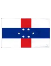 Netherlands Antilles 3' x 5' Indoor Polyester Flag