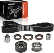 Frankberg Timing Belt Tensioner Pulley Tensioner Tensioner Belt Tensioner V-Ribbed Belt Drive Deflection Guide Pulley Replace# 03L198119E