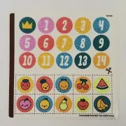 LEGO STICKER SHEET 41926 Dots Creative Party Kit Decals Stickers