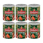 San Marzano Style Crushed Tomatoes, 28 oz (Pack of 6 Cans)