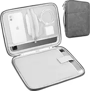 Lacdo Tablet Sleeve Bag for 11 Inch iPad A16 / 11 Inches IPad Air M3 M2 / 11" Ipad Pro M4 / 10.9" ipad / 10.2" IPad / 10.9" IPAD Air, 11" Samsung Galaxy Tab A9+ Bag, Fit Magic Keyboard,Dark Gray