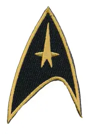 Star Trek Uniform Cosplay Iron On Sew On Patch