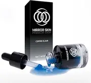 MIRROR SKIN - Copper Elixir - Advanced Youthful Skin Face Serum - GHK-Cu (Copper Peptides), EGF (Epidermal Growth Factor) - Science-Backed - Witch Hazel, Grapefruit Oil, Shea Butter - .50 fl oz (15mL)