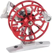 ANKROYU Aluminum Alloy Fishing Wheel, Right Handed Fishing Reel, Lightweight Ice Fishing Wheel, Wear Resistant Fly Fishing Reel for Fishing